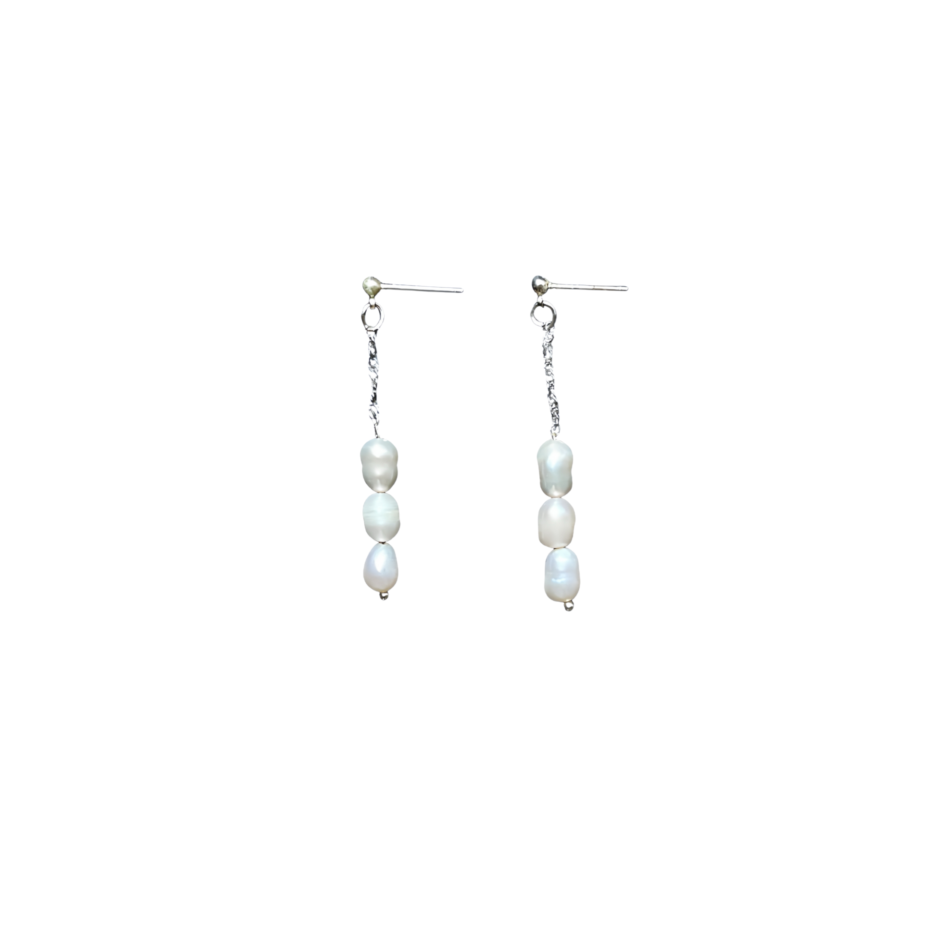 Drop Pearl Earrings