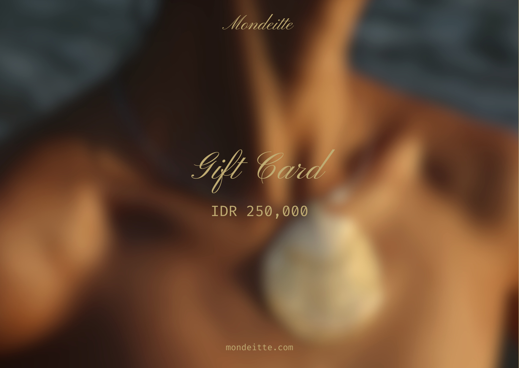 Mondeitte Jewelry Gift Card
