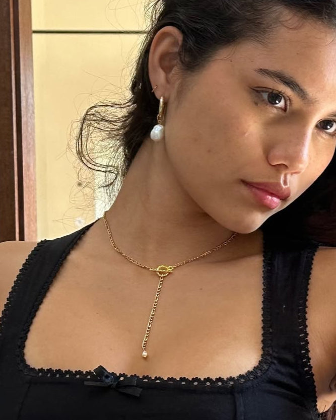 Dainty Pearl Necklace