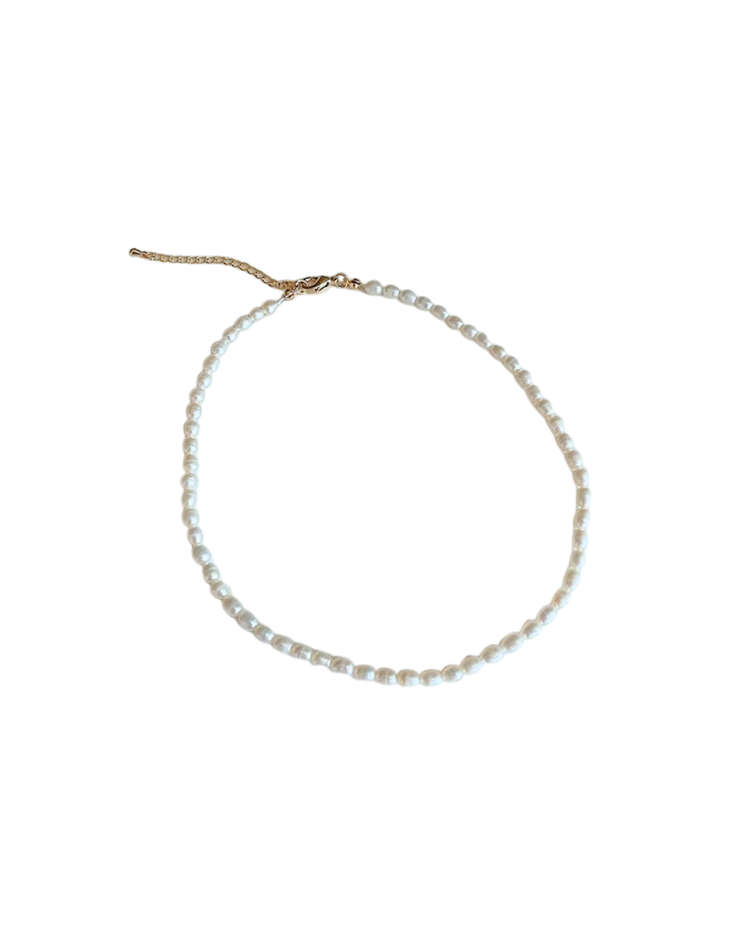 Oval Pearl Necklace
