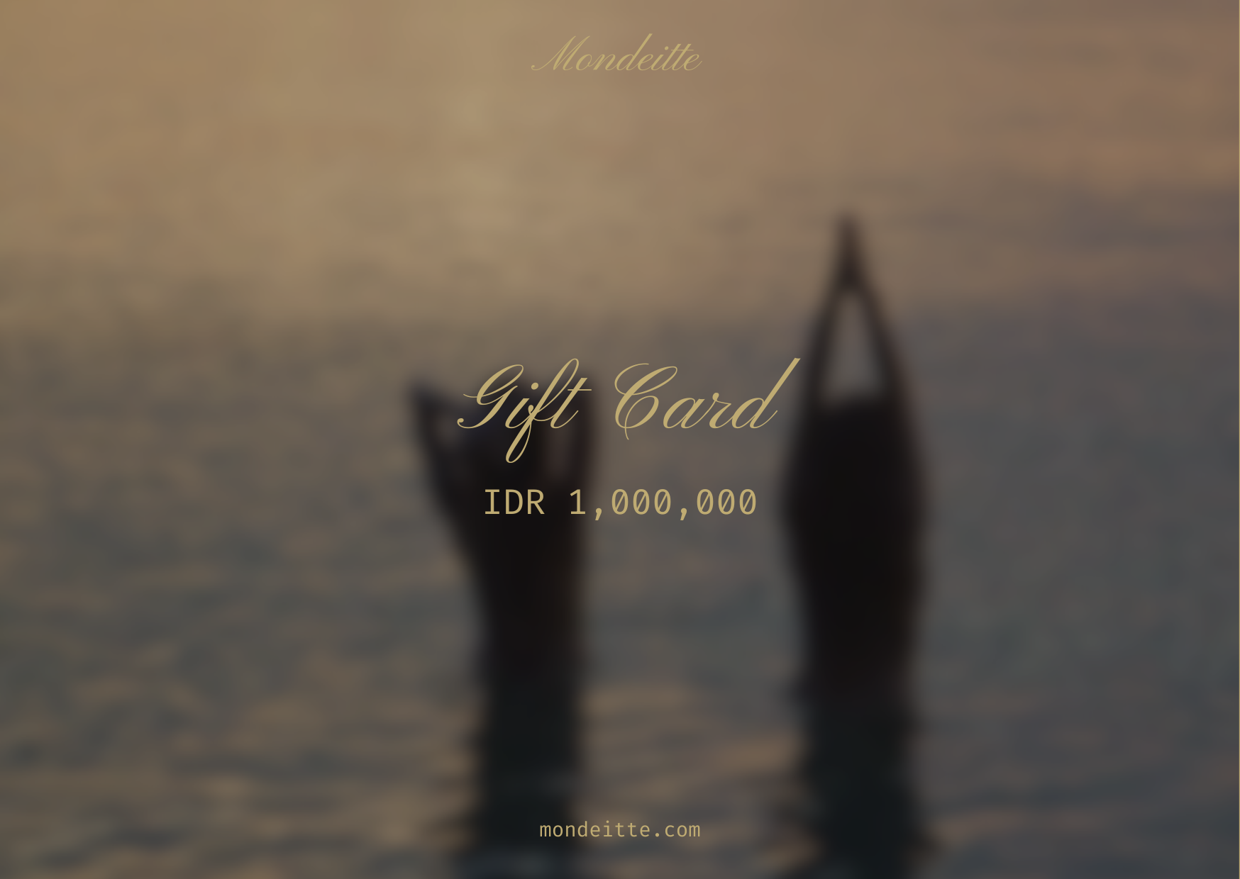 Mondeitte Jewelry Gift Card