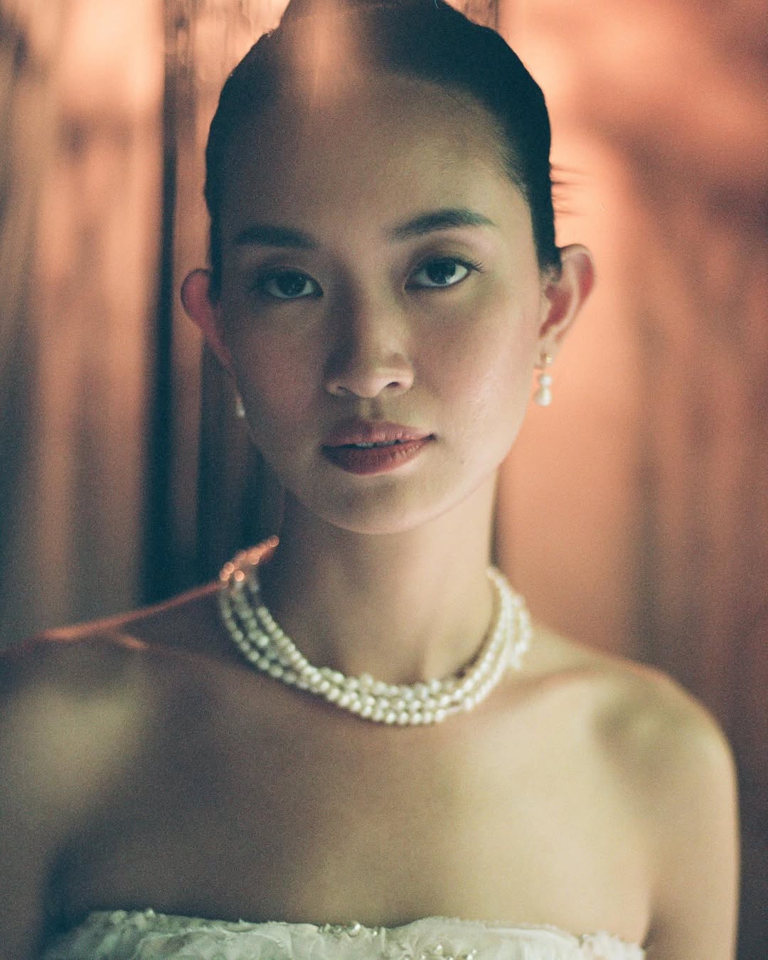 Drop Pearl Studs